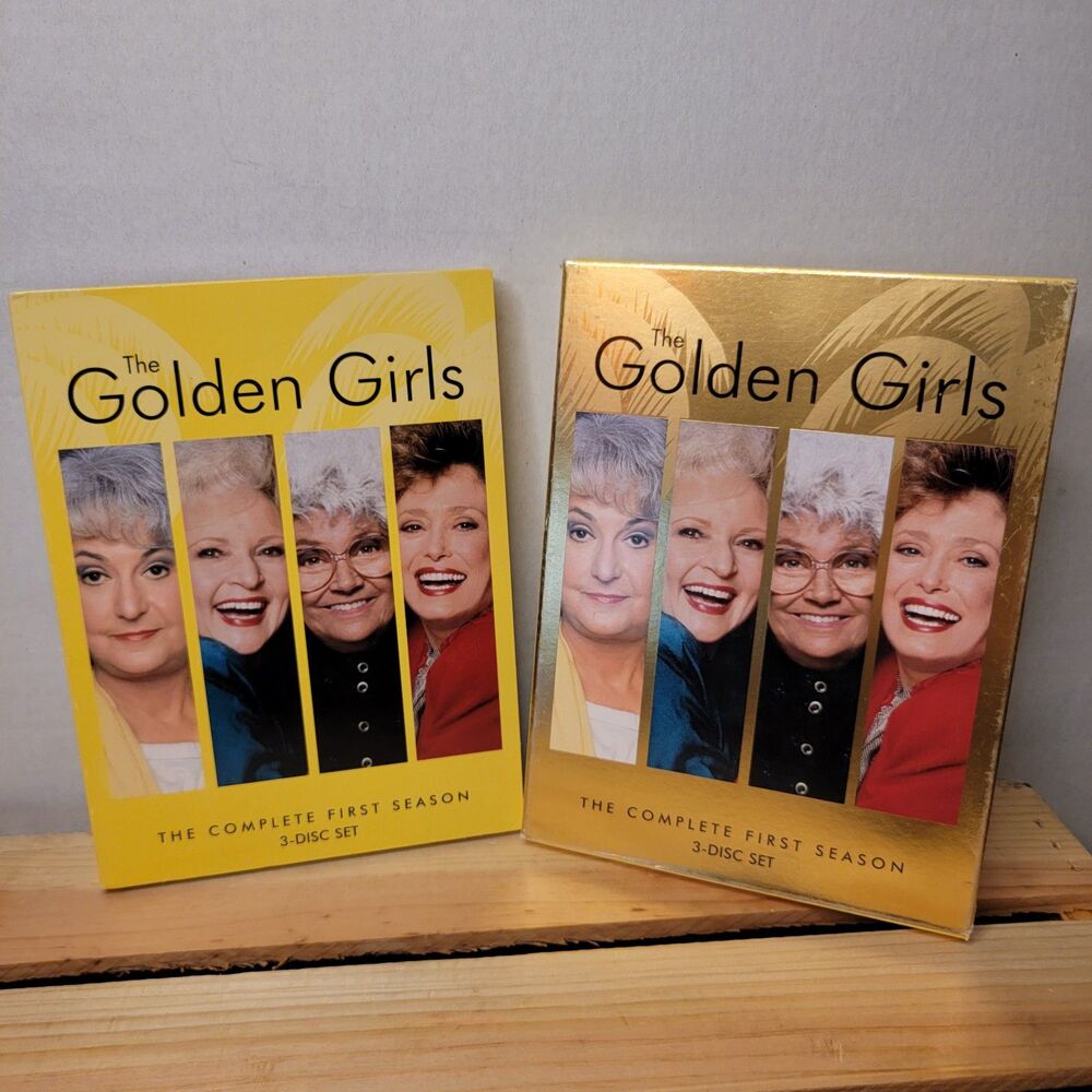DVD The Golden Girls Complete First Season w/ outter sleeve. BETTY WHITE